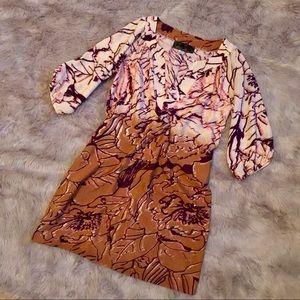 Blue Rain Shift Dress